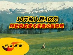 10天收入超4亿元，阿勒泰或成今夏最火目